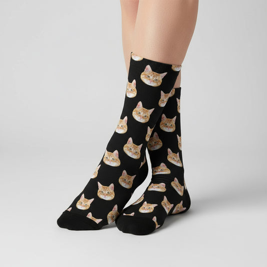 Custom Cat Socks