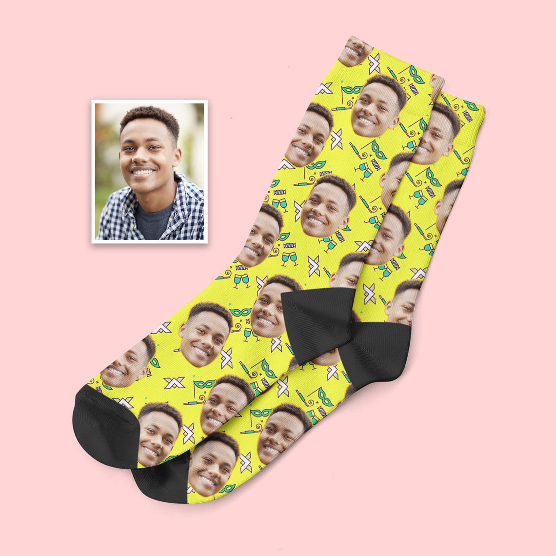Custom Face Socks With Picture