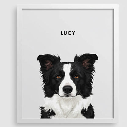 Custom Pet Portrait | Exact-Match Vector Art