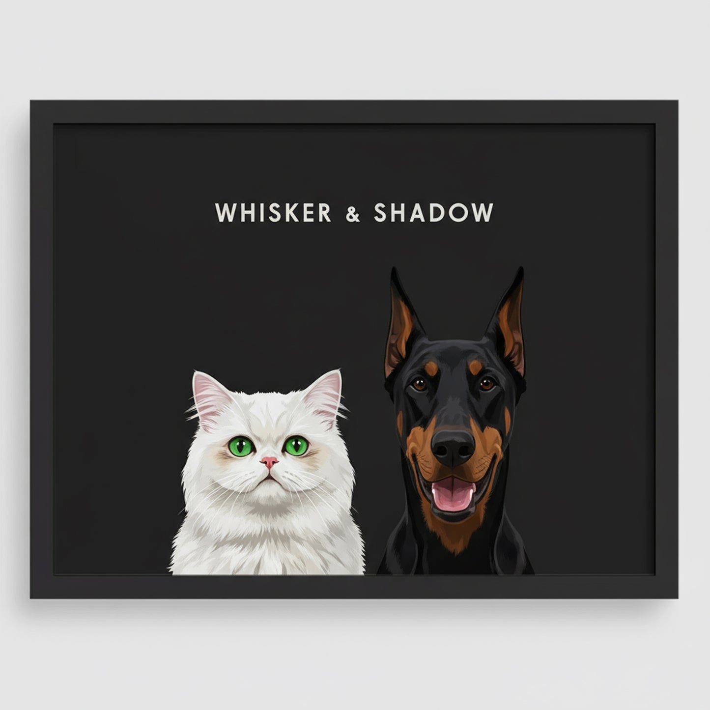Modern Pet Portrait | Upto 3 Pets