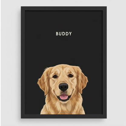 Custom Pet Portrait | Exact-Match Vector Art