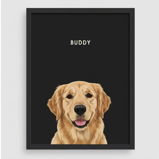 Custom Pet Portrait | Exact-Match Vector Art