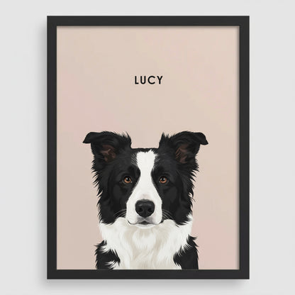 Custom Pet Portrait | Exact-Match Vector Art