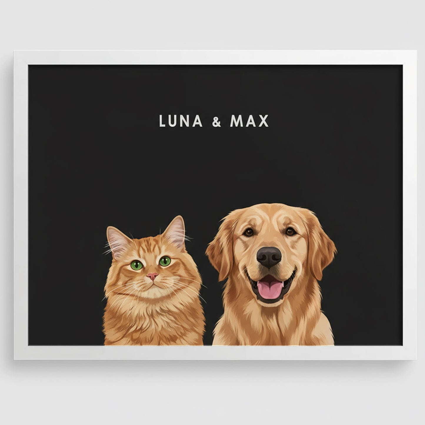 Modern Pet Portrait | Upto 3 Pets