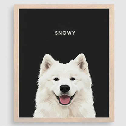 Custom Pet Portrait | Exact-Match Vector Art