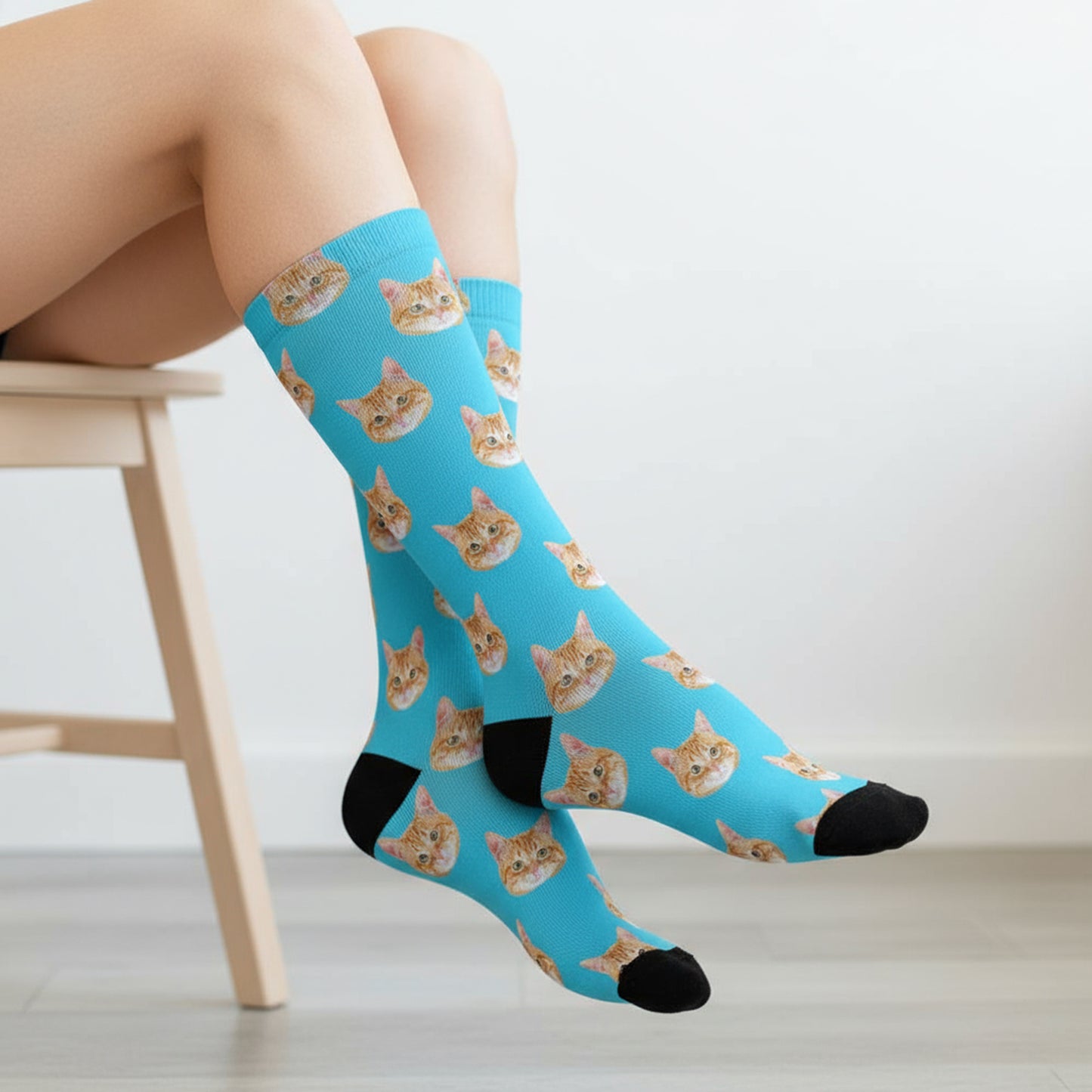 Custom Cat Socks