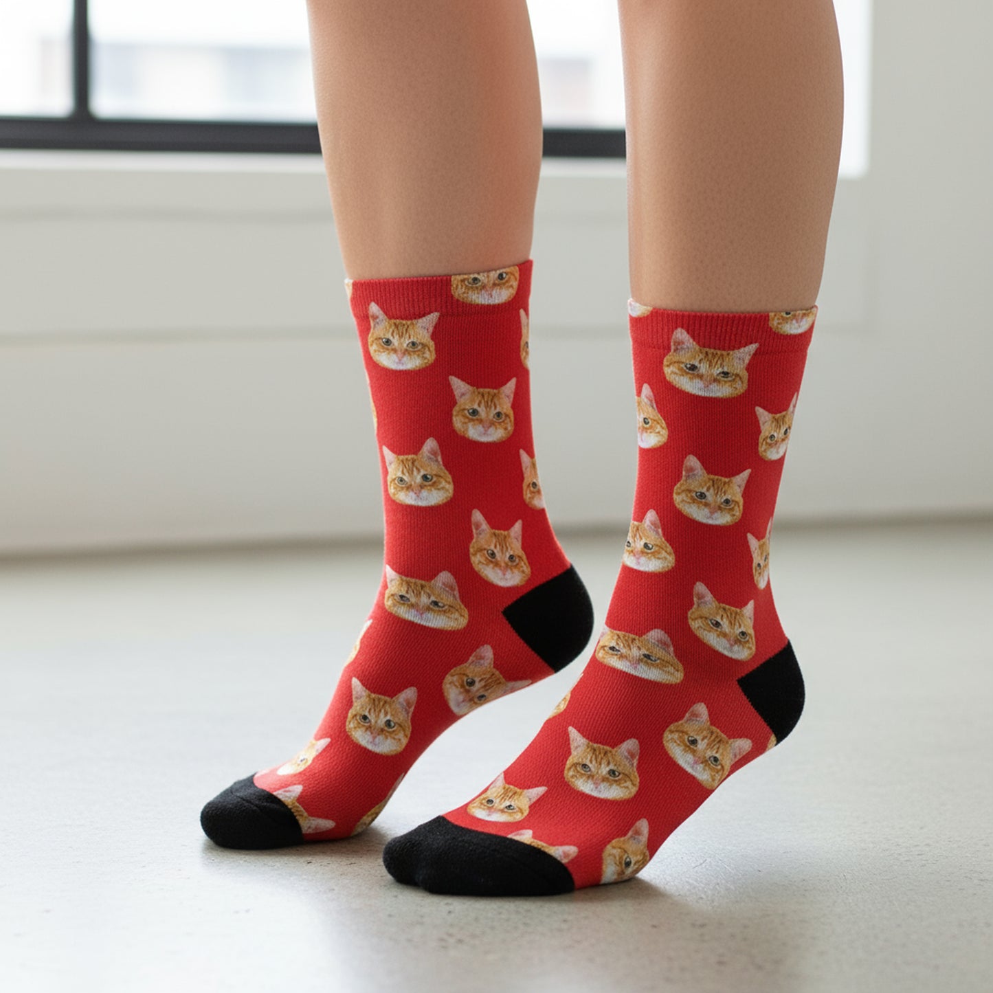Custom Cat Socks