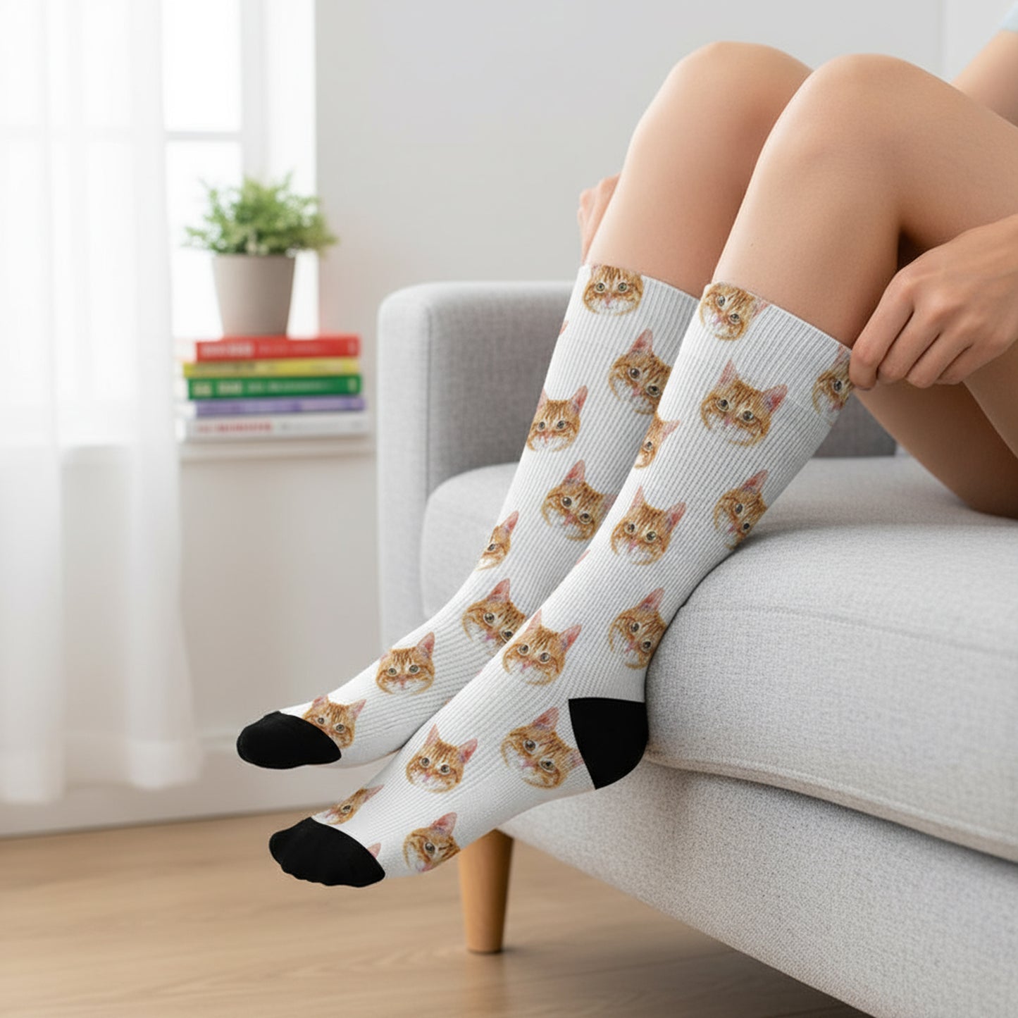 Custom Cat Socks