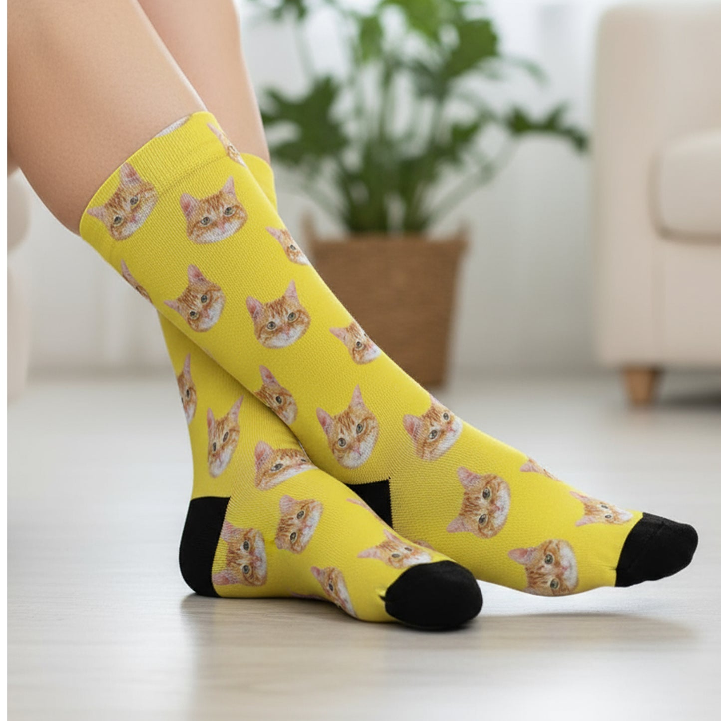 Custom Cat Socks
