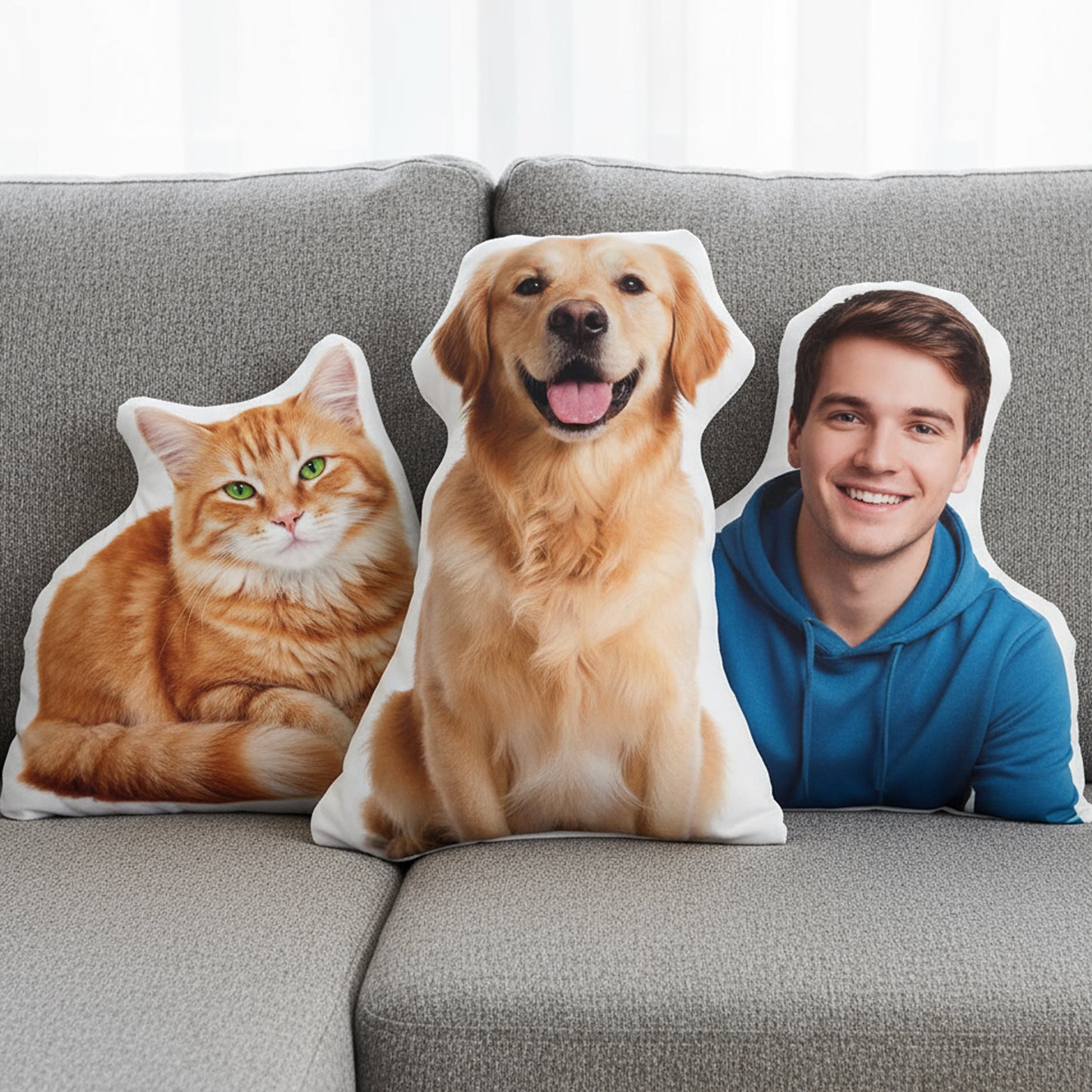 Custom Pet Shaped Pillow