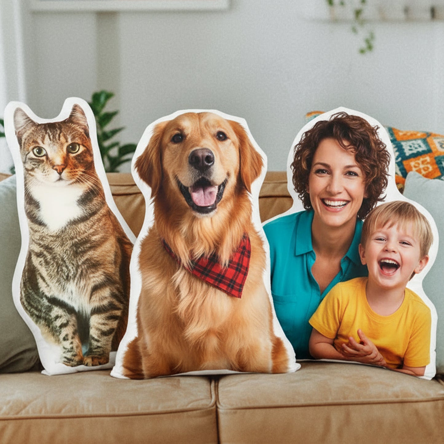 Custom Shaped Pillow from Photo