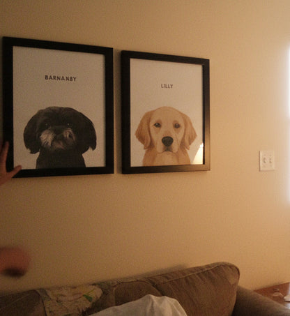 Custom Pet Portrait | Exact-Match Vector Art