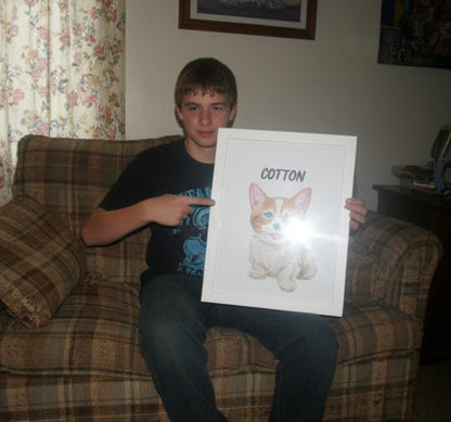 Custom Pet Portrait | Exact-Match Vector Art