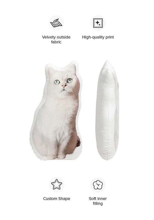 Custom Pet Shaped Pillow