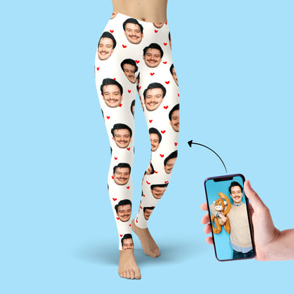 Custom Leggings with Face