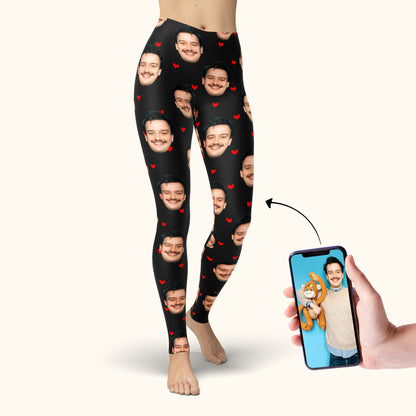 Custom Leggings with Face