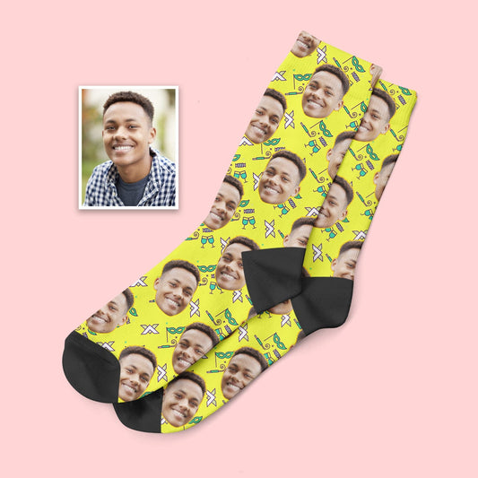 Unique Birthday Gift - Custom Face Socks