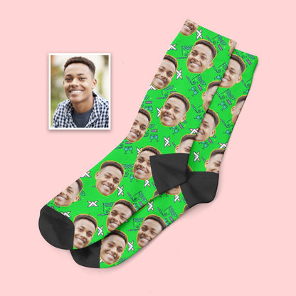 Unique Birthday Gift - Custom Face Socks