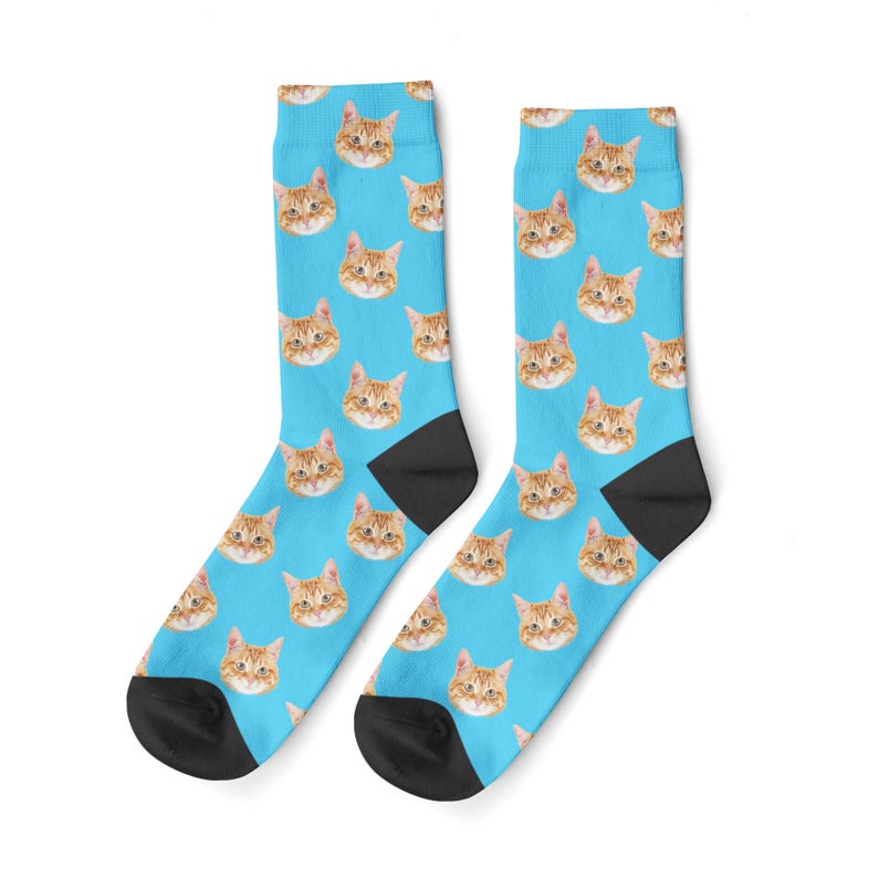 Custom Cat Socks