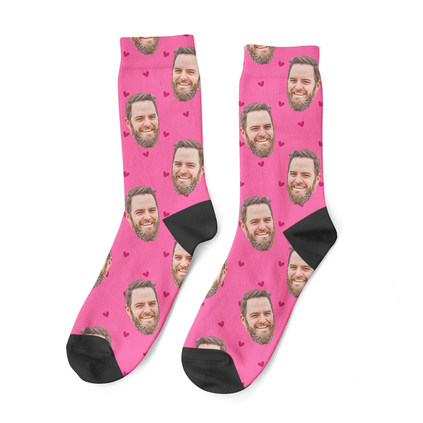 Heart Face Socks