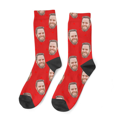 Heart Face Socks